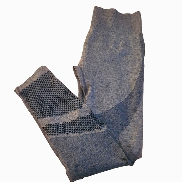 ACX Pants - ACX Blue and Grey Heathered Leggings Sz. L-XL